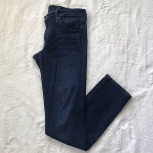 AG The Stevie Slim Straight Jeans Sz 29R Dark Wash